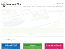 Tablet Screenshot of nashobablue.com